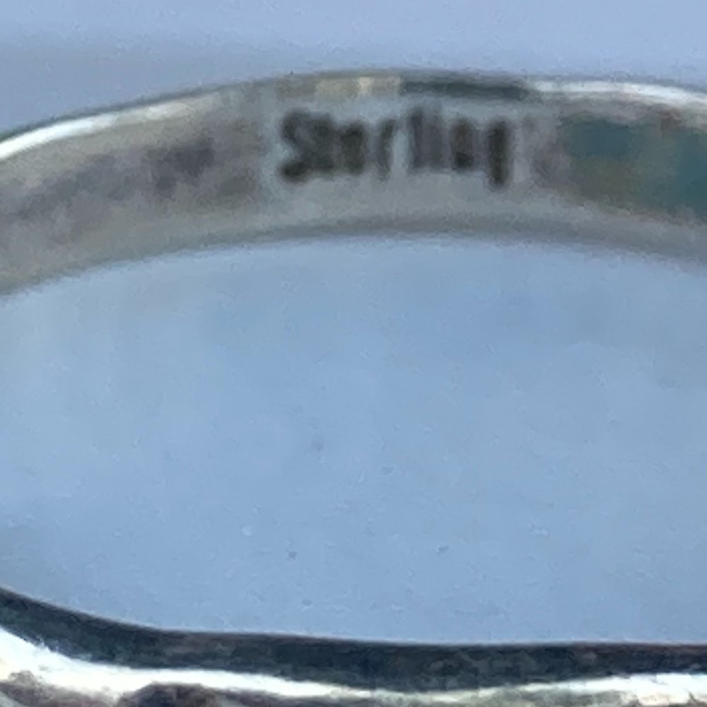 Vintage Stackable Tribal Made Tiny Turquoise Gem … - image 5